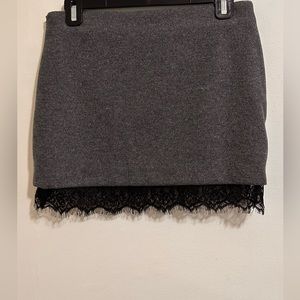 Zara Mini wool skirt size S Zara women wool